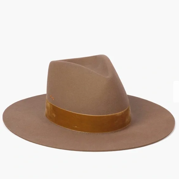 NWT✨LACK OF COLOR✨ “Benson” Tri Brown Wool Hat Free People Lack Of Color Benson Tri - Brown Size 57 CM  main image 2